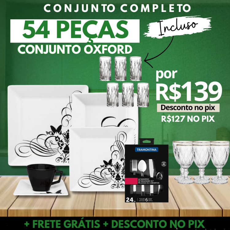 Aparelho De Jantar Soberano Quartier  - Promoção 69% OFF - |  INVERNO 2024 [OFERTA VÁLIDA ATÉ HOJE] Últimas horas!