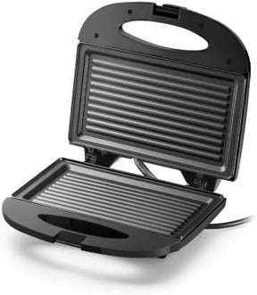 Sanduicheira Minigrill Gourmet 127V com 750W Chapa Dupla e com Revestimento Antiaderente Preta Multilaser - CE043